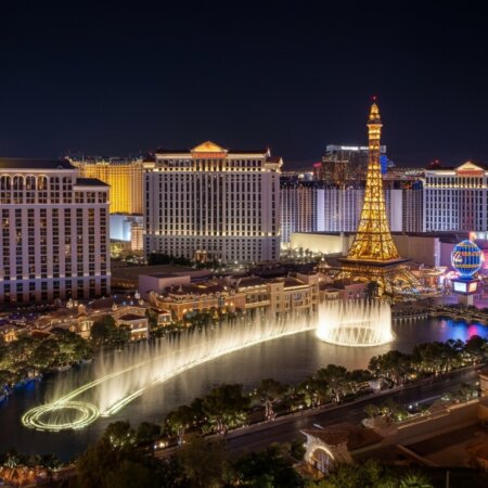 Omzet van casino’s op de Las Vegas Strip in maart sterk gedaald